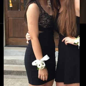 BLACK HOMECOMING DRESS